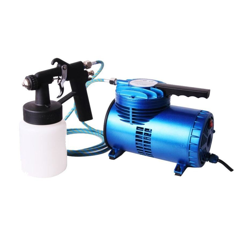 Timbertech ABPST08K Airbrush Compressor Complete Set with Upgraded Cooling  Fan Mini Compressor Airbrush Gun and Airbrush Accessories